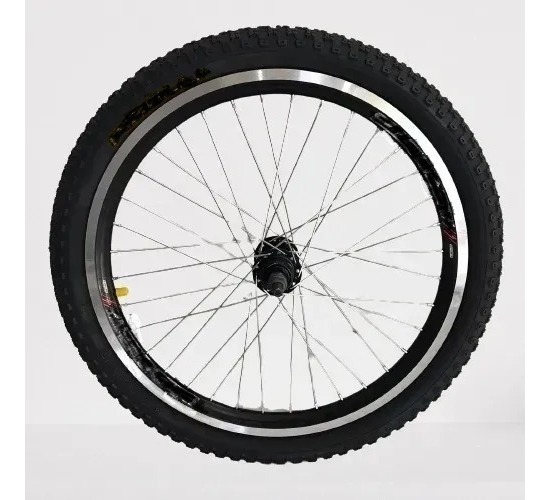 Par Rodas Aro 20 Aero Cubo Ferro Bmx Vbrake + Pneu + Camara